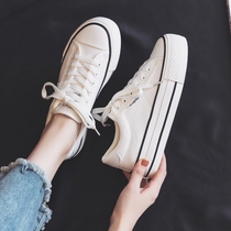 Teach you seconds to become smaller fresh meat~Bambet2021 summer height-increasing thick-soled casual board shoes womens wild white shoes