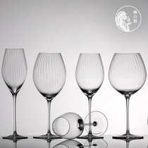 Miss Ape anniversary wine glass Burgundy glass Bordeaux glass Champagne glass glass glass