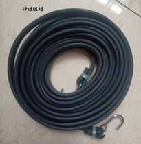  Can be customized black bundled with rubber rope elastic rope packaging belt bundled tire leather motorcycle strap tied goods