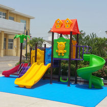 Kindergarten large slide childrens indoor toys outdoor community outdoor swing combination amusement park facilities and equipment