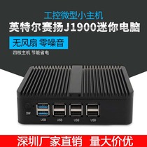 Quad-core j1900 MINI small host home HTPC office MINI fanless industrial cloud computer micro industrial control