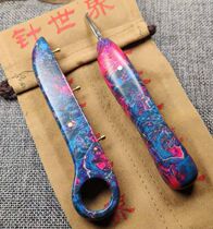 Needle world mahogany thread Knotter needle picker private custom solid wood unhook hook hook picker big thing