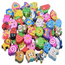 Childrens learning multi-specification optional creative eraser Childrens cartoon Smiley face round eraser new