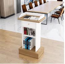 School podium reception desk courtesy guide station podium counter broadcast platform education institutions welcome guests