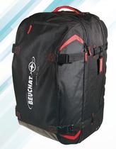 BEUCHAT VOYAGER XL diving equipment case with double shoulder back contents large luggage pull bar case