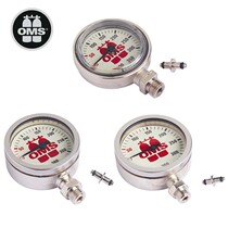 OMS SPG 0 - 400 bar 52 mm 360 BAR 63 mm Pressure gauge Pressure gauge Single gauge without tube