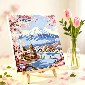 数字油画富士山-数字油画富士山促销价格、数字油画富士山品牌- 淘宝