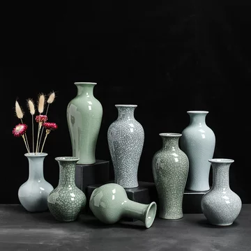 哥窑青瓷花瓶-哥窑青瓷花瓶促销价格、哥窑青瓷花瓶品牌- 淘宝
