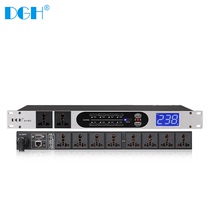DGH network control 8-way power sequencer 10-way professional sequence manager computer central control RS232 serial port