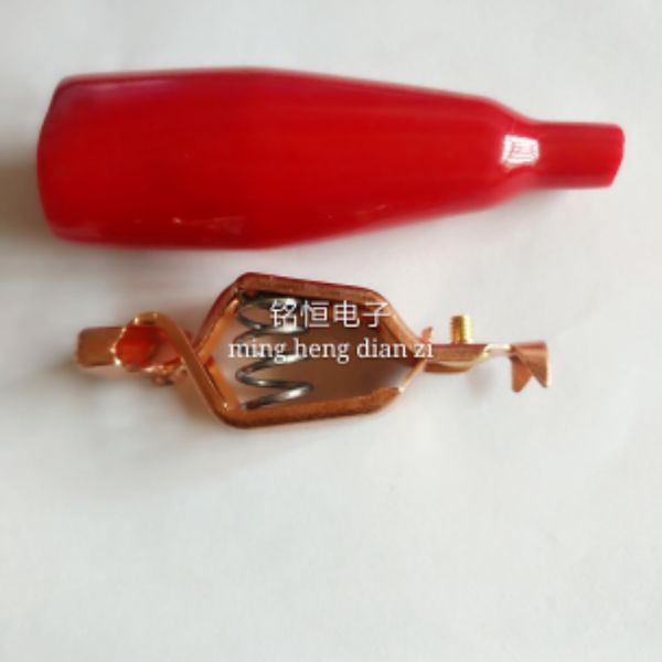 Pure Copper 80A Crocodile Clamp Automotive Charging Clamp Used as High Voltage Test Clamp Wire Clamp High Current Power Clamp