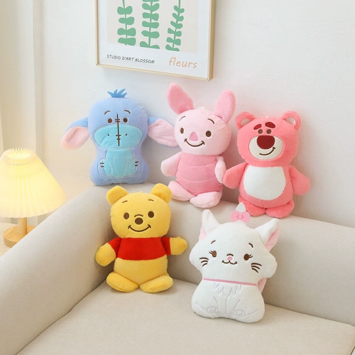 Японская мультяшная милая кукла, плюшевая клубника, Ослик, Пяточок