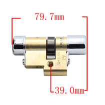S321] lock cylinder anti-theft door lock cylinder A13 type 80mm new and old packaging random hair