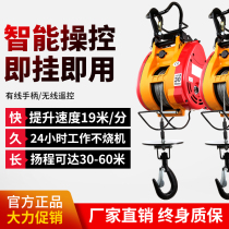 Small King Kong Micro Electric Hourd 220V Household Portable Hanging Small Hoist Hoist Hoist Crane
