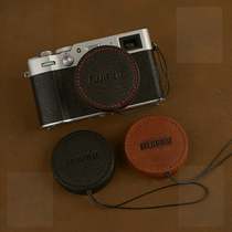 Suitable for Fujifilm X100V lens cover Lens protective cover Lens cover protective cover instead of lens cover