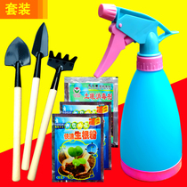 Multi-meat plant Mini three sets small shovel adoptive flower tool suit Multi-meat shovel planting tool Planting Spray Pot