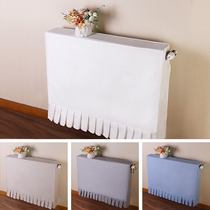 Radiator cover cover cover beautification decoration dust cover old cast iron bag cover fabric new anti-blackening customization
