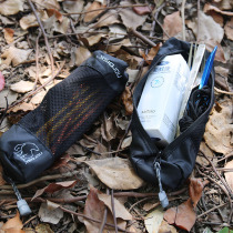  Big white bear outdoor camping storage bag portable fashion finishing bag Ultra-light can be used as a pendant leisure travel kit