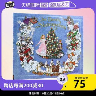 【直販】オリジナル英語絵本 Jan Brett&#39;s The Nutcracker The Nutcracker ハードカバー クリスマステーマ 有名アーティスト Jan Brett