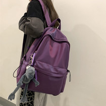 France ITCFSHONKK Double shoulder bag Female niche Nylon Backpack 2022 New Tourist Light Lavish School Bag Student Male