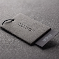 Spot tag Ultra-thick high-grade tag Special paper tag custom-made tag custom clothing tag custom
