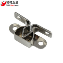 Jingwen hardware Wardrobe door card type bead door clip Door bumper fastening hardware accessories Stainless steel