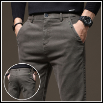 Hong Kong Leisure Pants Men 2023 Spring and Autumn Han - tai Business Repair Direct Spring Brewers