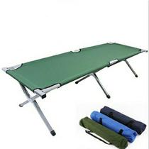 Outdoor camping Portable travel folding bed Home office Lunch break stall Aluminum alloy marching bed Hospital escort