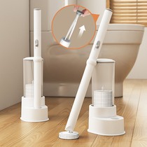 Liang Jie Jie excellent product disposable toilet brush set long handle no dead corner disposable toilet brush bathroom use