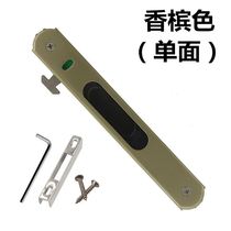 Vintage 90 double-sided hook lock type 90 aluminum alloy door and window hook lock sliding door hook window lock Sliding door hook lock door lock