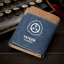 Foundation Action Manga Wallet Men Short 049 Cowboys Canvas Thin Japan-ROK Youth Piccard Multi-level students