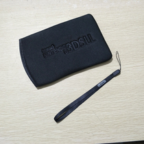 Thick NDS NEW3DS XL 3DS LL soft bag storage bag sponge bag cloth cover lanyard Black