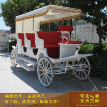 New European wedding tourist carriage scenic spot sightseeing reception patrol can be changed to electric Hotel exhibition