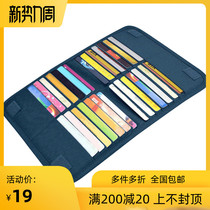  Card bag womens card cover card fabric card bag simple portable multi-function male card ID storage bag Korean version