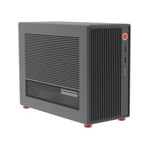 (Spot)Lz-a4 itx mini V1-240 water-cooled chassis all aluminum tempered glass side penetration