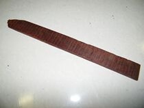 Mahogany material Indian leaflet rosewood old material Cow hair pattern handle Bookmark material hairpin material Wood sample scale ruler material