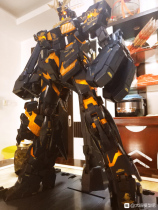 Jumping off a building spot large class PG funeral banshee gun claw weapon bag water sticker unicorn Phoenix