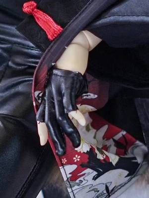 taobao agent [Queen Queen Sale] BJD dew finger leather gloves chase & single buy three -point uncle ID