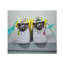 Sneakers custom graffiti painted DIY design hand-painted painting color change air force optional pattern