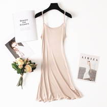 Mulberry silk Knitted Silk Sundress Silk Petticoat Silk bottoming skirt Silk Long Night dress Dress
