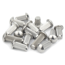  21-M2M2 5M3M4M5 GB827 stainless steel 304 sign rivet knurled rivet nameplate trademark solid