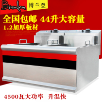 Bollanden Brandon Electric Fryer Twin-Cylinder Commercial 1 2 Thickened Fryer Electric Fryer Electric Fryer Large Capacity Fryer