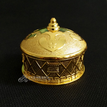 Small yurt jewelry box jewelry box Inner Mongolia specialty crafts souvenir Golden small yurt model
