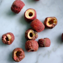 Freeze-dried hawthorn whole large grain raw fruit de-nucleated freeze-dried tea-brewed dishes