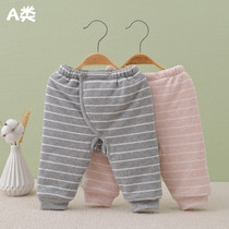Newborn warm butts pants autumn and winter cotton men and women Baby Big pp pants clip cotton thick leggings