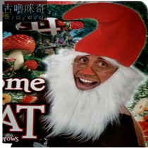 Santa Claus mustache Christmas clothing accessories Christmas costumes dressed as decorative items hats adult children fake moustache
