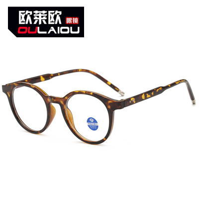 taobao agent 2023 New product hot red street shooting blue light anti -Blu -ray computer goggles 5212 men and women without number flat optical glasses framework