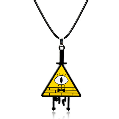 taobao agent Gravity Falls Broar Bill Bill necklace around the weird American town around anime