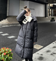 Pipepeipei maternity wear thick white duck down jacket winter coat fashion winter wear large size coat