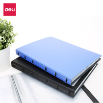 Del 5780 large capacity 600 business card holder loose leaf business card book business office stationery large capacity storage