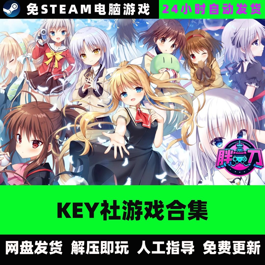 🔥 今年必备的宝藏游戏合集——KEY社游戏合集/卡通动漫/剧情小说/中文单机游戏免steam全DLC🌟-steam游戏-淘宝好物网